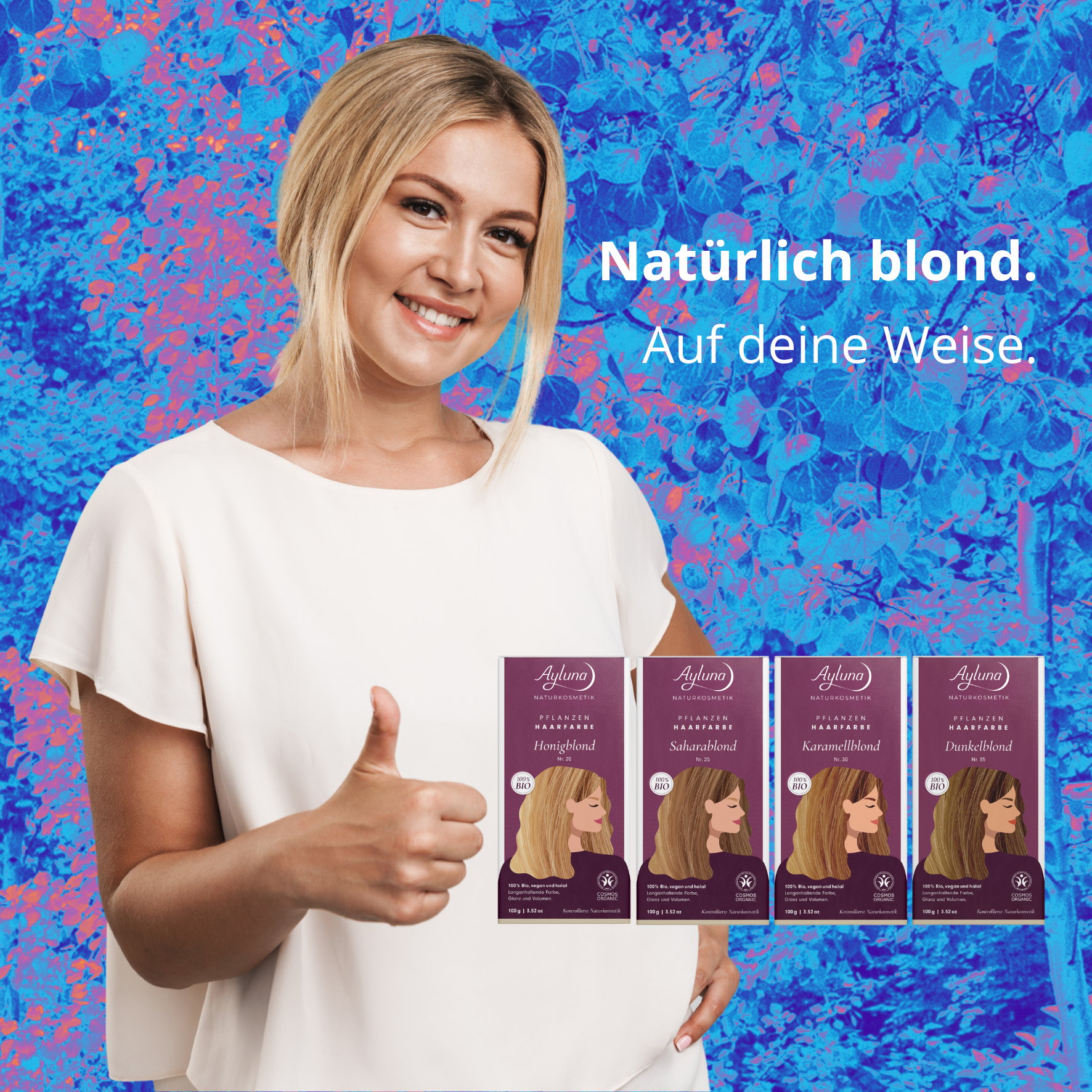Unsere Blondtöne bringen Licht ins Haar – sanft, individuell und voller natürlicher Nuancen. Für ein Ergebnis, das zu dir passt.
